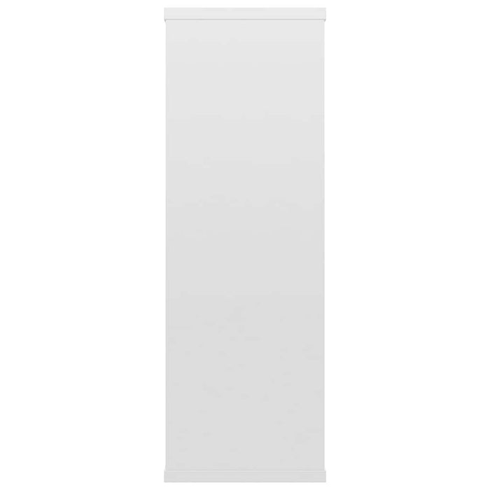 Rafturi de perete alb extralucios 104x20x58,5 cm lemn prelucrat WALTI