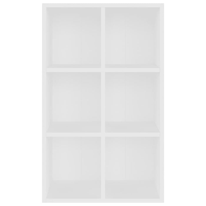 Bibliotecă/Servantă, alb, 66x30x98 cm, PAL WALTI