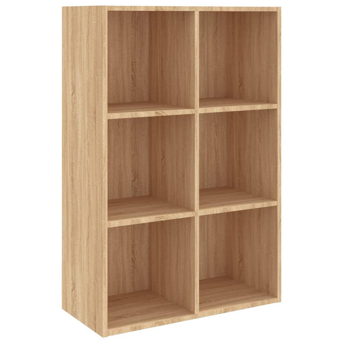 Bibliotecă/Servantă, stejar sonoma, 66x30x98 cm, PAL WALTI