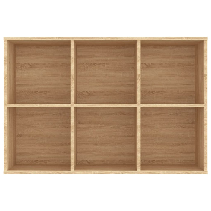 Bibliotecă/Servantă, stejar sonoma, 66x30x98 cm, PAL WALTI