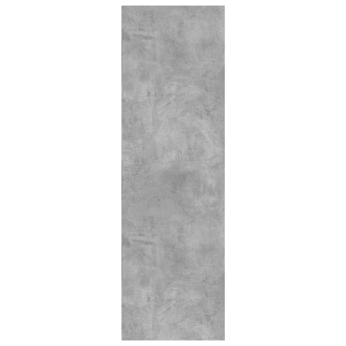 Bibliotecă/Servantă, gri beton, 66x30x98 cm, PAL - WALTI WALTI
