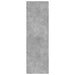 Bibliotecă/Servantă, gri beton, 66x30x98 cm, PAL - WALTI WALTI