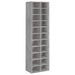Pantofar, gri beton, 54x34x183 cm, PAL - WALTI WALTI