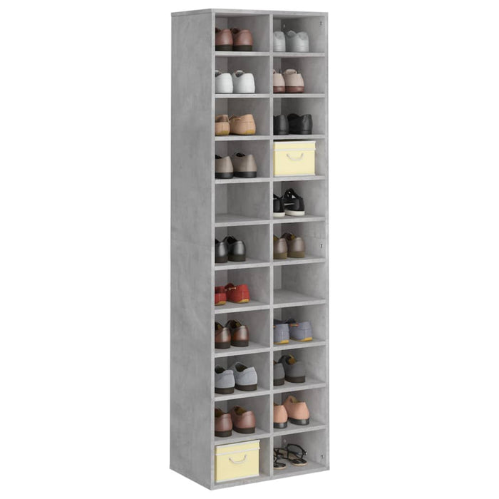 Pantofar, gri beton, 54x34x183 cm, PAL - WALTI WALTI