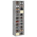 Pantofar, gri beton, 54x34x183 cm, PAL - WALTI WALTI