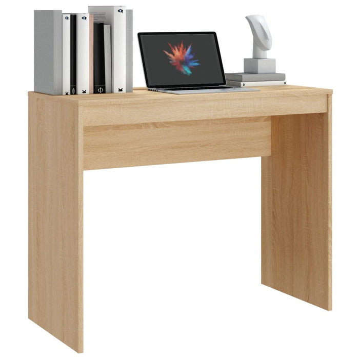 Birou, stejar sonoma, 90x40x72 cm, lemn prelucrat - WALTI WALTI