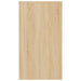 Birou, stejar sonoma, 90x40x72 cm, lemn prelucrat - WALTI WALTI