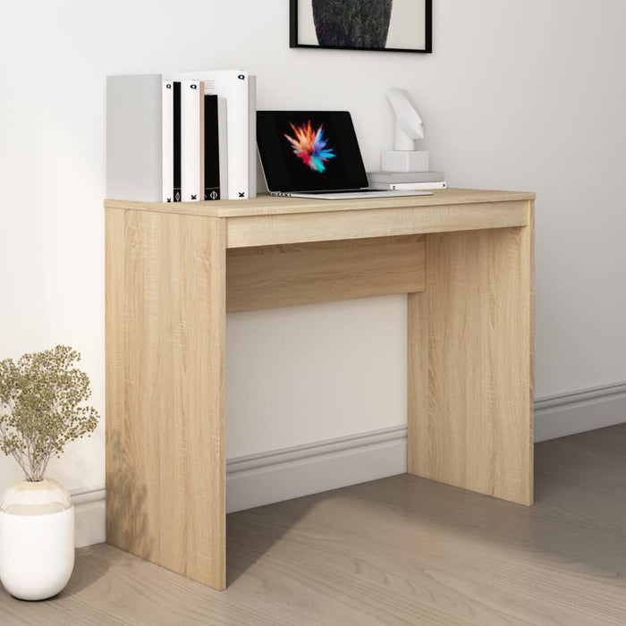 Birou, stejar sonoma, 90x40x72 cm, lemn prelucrat - WALTI WALTI
