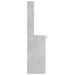 Birou cu rafturi, gri beton, 110x45x157 cm, PAL - WALTI WALTI