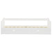 Cadru pat canapea, extensibil, alb, 90 x 200 cm, lemn de pin - WALTI WALTI