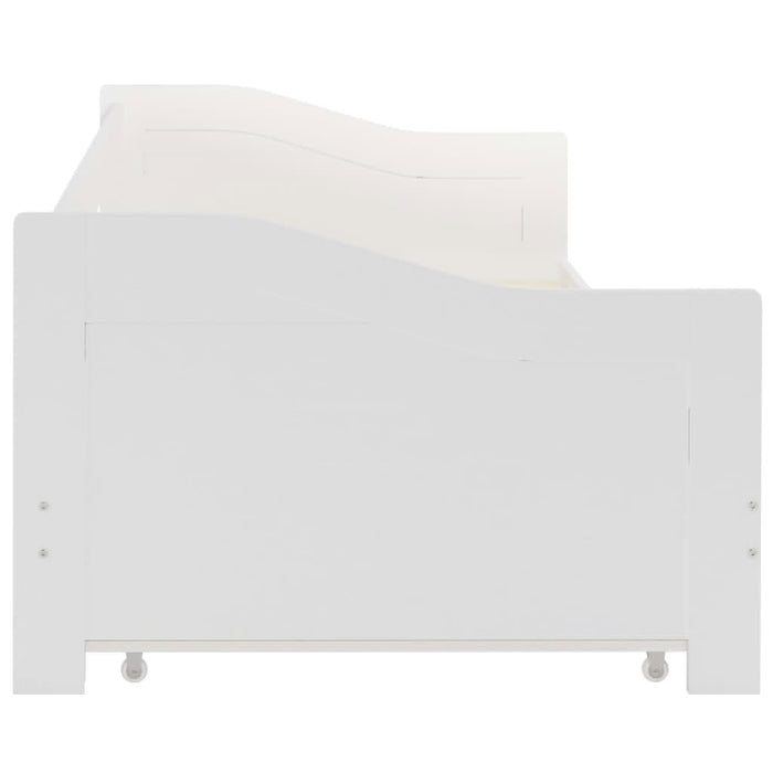 Cadru pat canapea, extensibil, alb, 90 x 200 cm, lemn de pin - WALTI WALTI