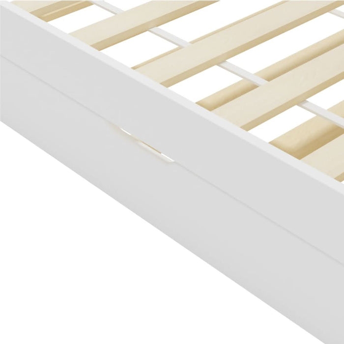 Cadru pat canapea, extensibil, alb, 90 x 200 cm, lemn de pin - WALTI WALTI