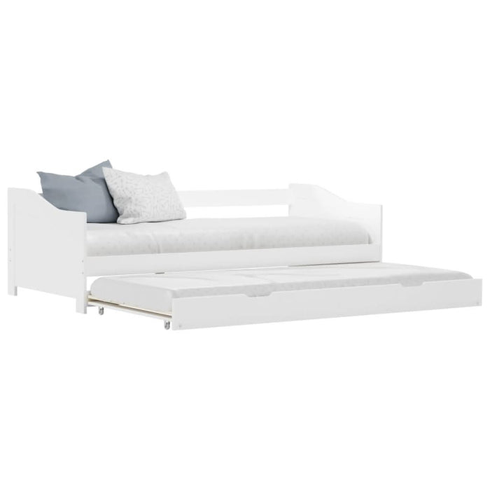 Cadru pat canapea, extensibil, alb, 90 x 200 cm, lemn de pin - WALTI WALTI