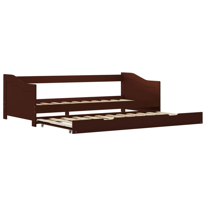 Cadru pat canapea, extensibil, maro, 90 x 200 cm, lemn de pin - WALTI WALTI