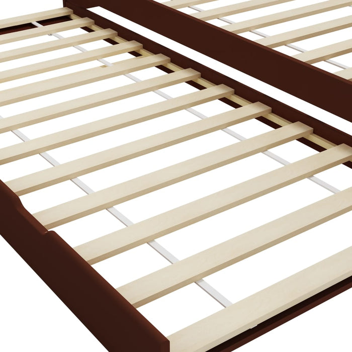 Cadru pat canapea, extensibil, maro, 90 x 200 cm, lemn de pin - WALTI WALTI