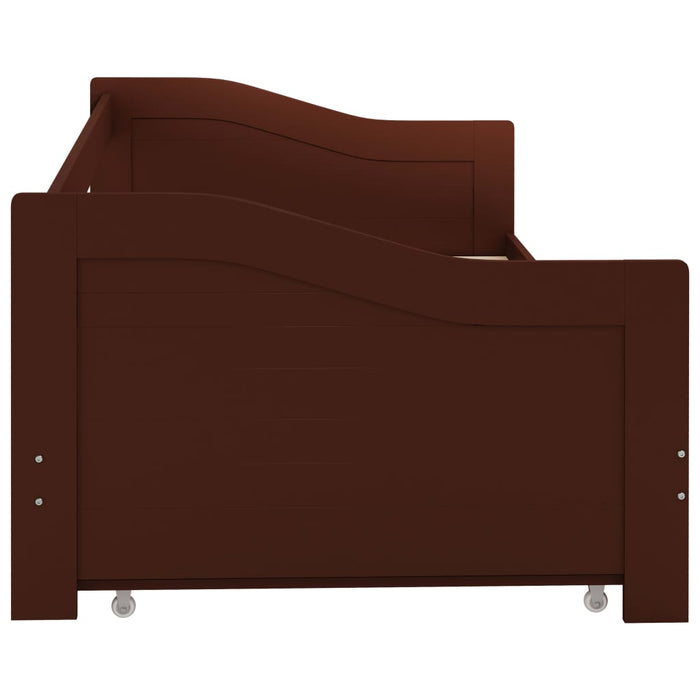 Cadru pat canapea, extensibil, maro, 90 x 200 cm, lemn de pin - WALTI WALTI