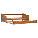Cadru pat canapea extensibil, maro miere, 90 x 200 cm, lemn pin - WALTI WALTI