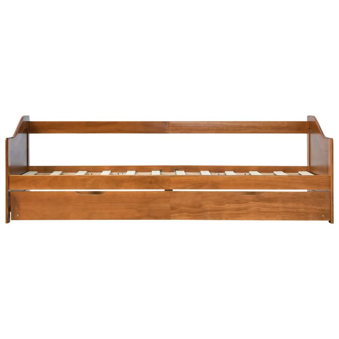 Cadru pat canapea extensibil, maro miere, 90 x 200 cm, lemn pin - WALTI WALTI