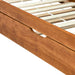 Cadru pat canapea extensibil, maro miere, 90 x 200 cm, lemn pin - WALTI WALTI