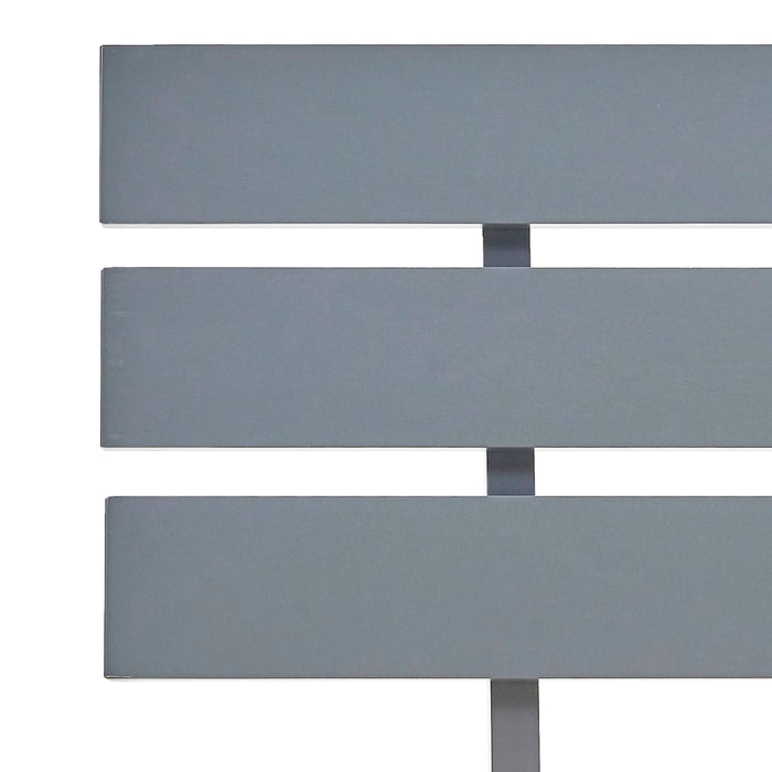 Cadru de pat, gri, 140 x 200 cm, lemn masiv de pin - WALTI WALTI