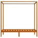 Cadru pat cu baldachin, maro miere, 90x200cm, lemn masiv pin - WALTI WALTI