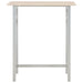 Set mobilier de bar, 3 piese, lemn și oțel - WALTI WALTI