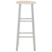 Set mobilier de bar, 3 piese, lemn și oțel - WALTI WALTI
