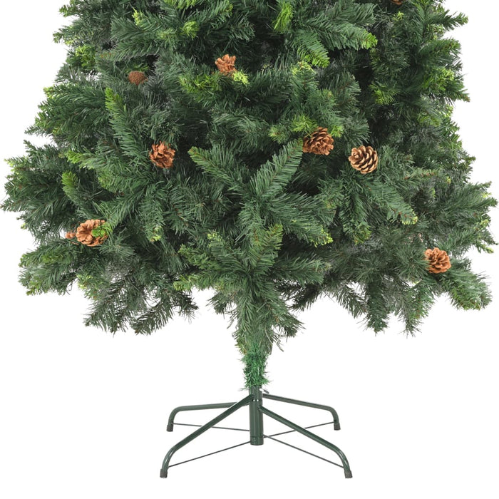 Brad de Crăciun artificial cu conuri de pin, verde, 210 cm - WALTI WALTI