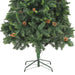 Brad de Crăciun artificial cu conuri de pin, verde, 210 cm - WALTI WALTI