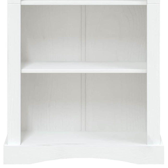 Bibliotecă 4 rafturi alb 80x29x150 cm pin mexican gama Corona WALTI