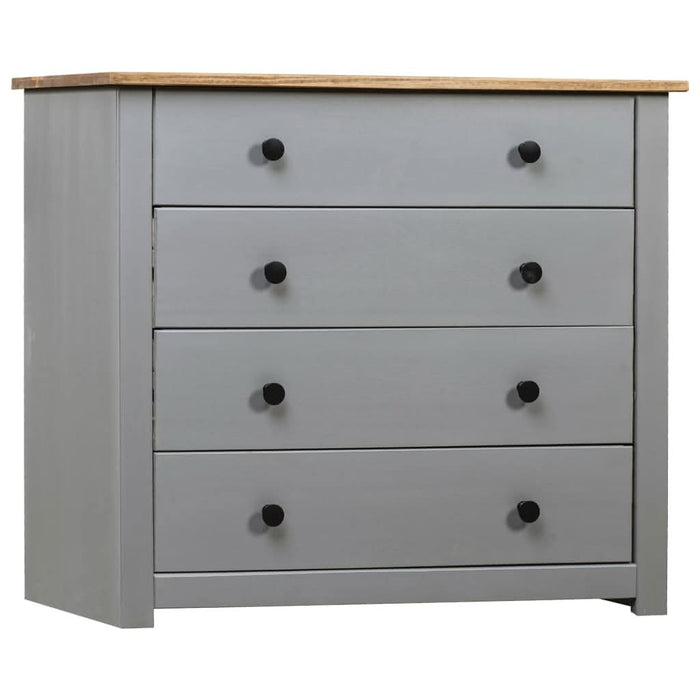Dulap lateral, gri, 80 x 40 x 73 cm, gama pin de Panama WALTI