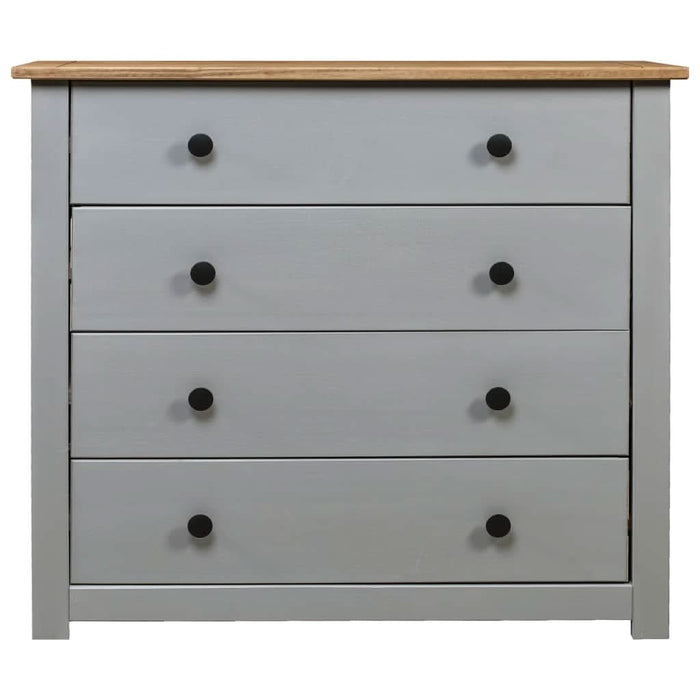 Dulap lateral, gri, 80 x 40 x 73 cm, gama pin de Panama WALTI
