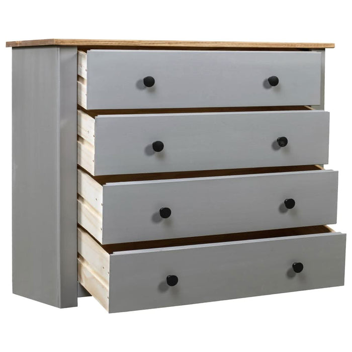Dulap lateral, gri, 80 x 40 x 73 cm, gama pin de Panama WALTI