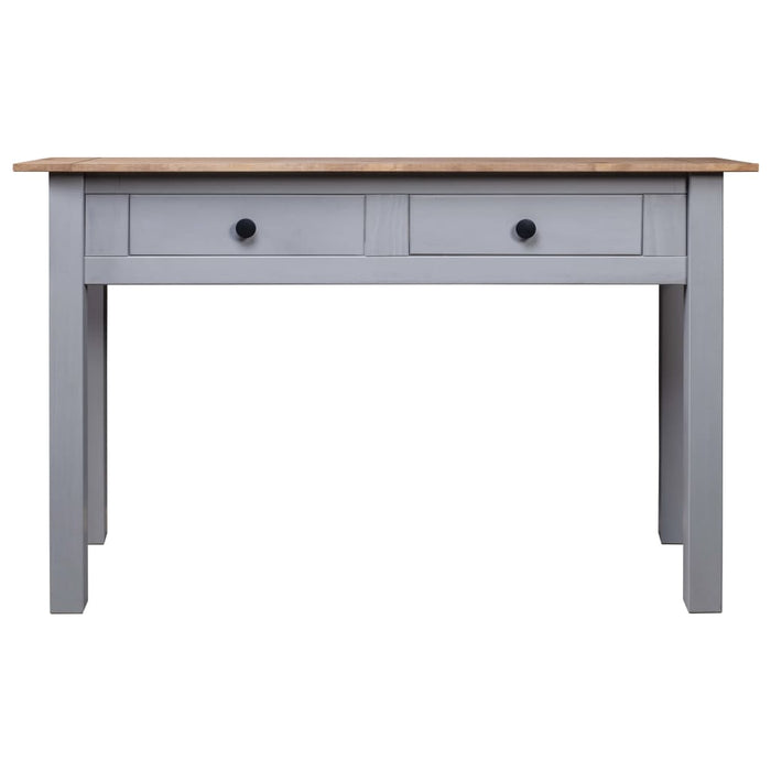 Masă consolă, gri, 110x40x72 cm, lemn masiv de pin, gama Panama WALTI