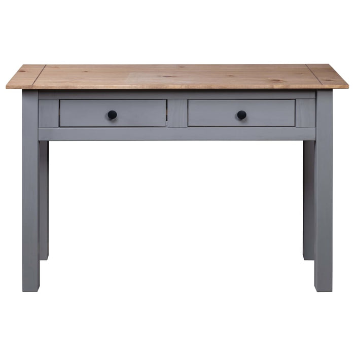 Masă consolă, gri, 110x40x72 cm, lemn masiv de pin, gama Panama WALTI
