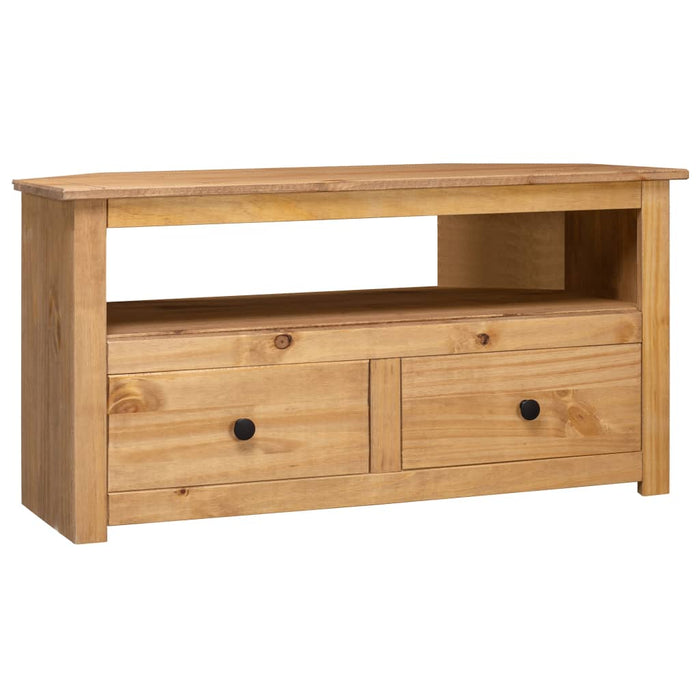 Comodă TV de colț, 93x49x49 cm, lemn masiv de pin, gama Panama - WALTI WALTI