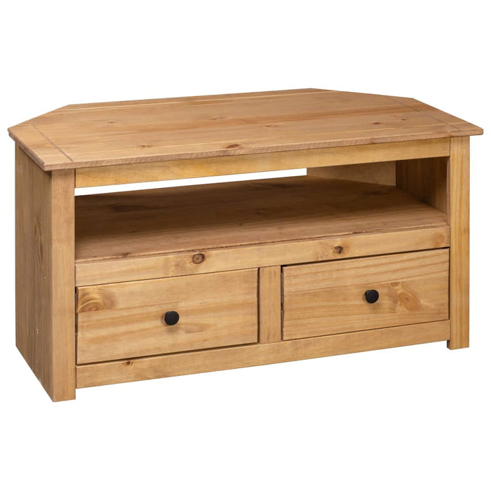 Comodă TV de colț, 93x49x49 cm, lemn masiv de pin, gama Panama - WALTI WALTI