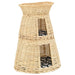 Set coșuri pisici cu perne 3 piese 47x34x60 cm răchită naturală - WALTI WALTI
