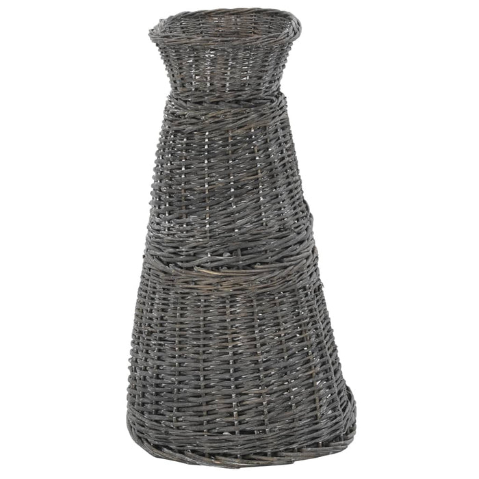 Set coșuri pisici, perne, 3 piese, gri, 47x34x60 cm, răchită - WALTI WALTI