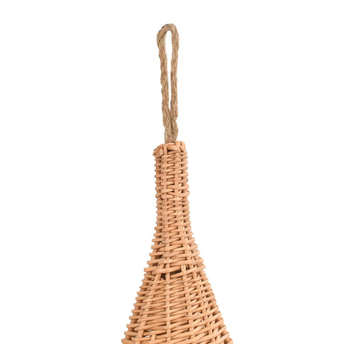 Casă pentru pisici cu pernă, 40x60 cm, salcie naturală, teepee - WALTI WALTI