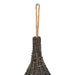 Casă de pisici cu pernă, gri, 40x60 cm, salcie naturală, teepee - WALTI WALTI