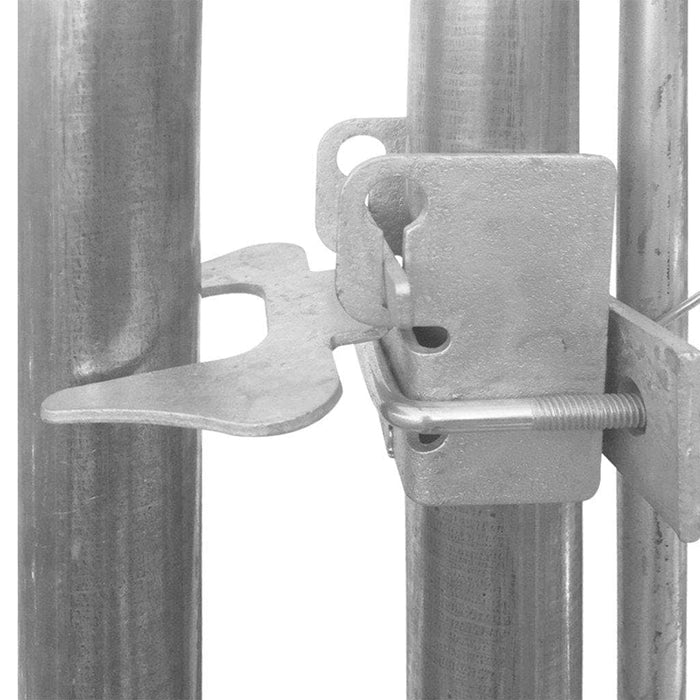 Padoc pentru câini de exterior, cu acoperiș 760x190x225 cm - WALTI WALTI