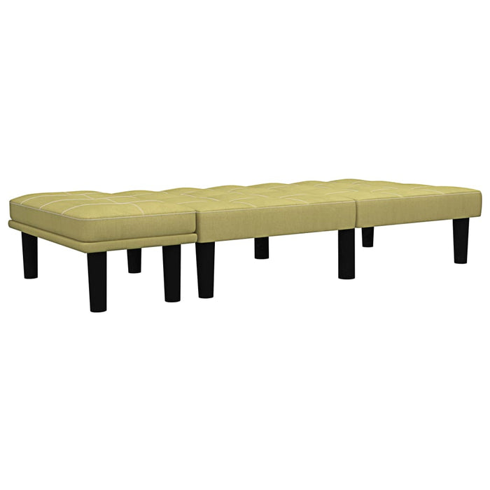 Canapea cu 2 locuri, verde, material textil WALTI