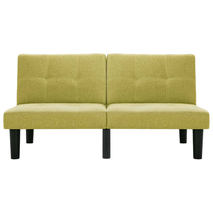Canapea cu 2 locuri, verde, material textil WALTI