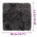 Învelișuri scaun 2 buc. gri deschis 40x40cm piele oaie naturală - WALTI WALTI
