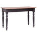 Birou cu 3 sertare, 117 x 57 x 75 cm, lemn masiv de mahon - WALTI WALTI