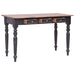 Birou cu 3 sertare, 117 x 57 x 75 cm, lemn masiv de mahon - WALTI WALTI