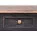 Birou cu 3 sertare, 117 x 57 x 75 cm, lemn masiv de mahon - WALTI WALTI