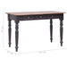 Birou cu 3 sertare, 117 x 57 x 75 cm, lemn masiv de mahon - WALTI WALTI