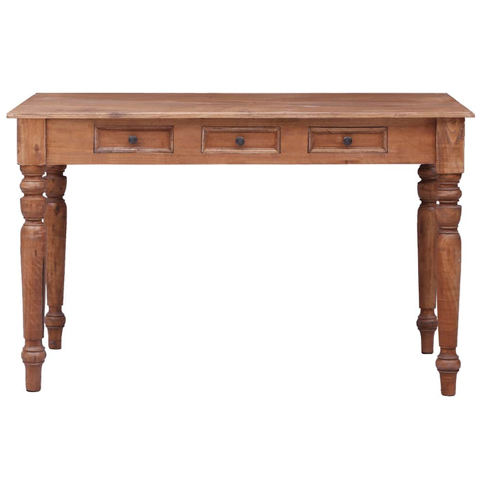 Birou cu sertare, 117x57x75 cm, lemn masiv de mahon WALTI